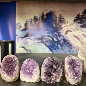 Amethyst Geode Set